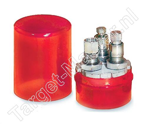 Lee RED ROUND DIE BOX